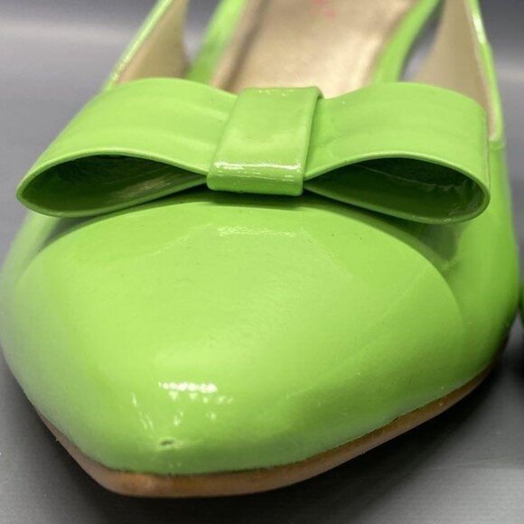 Lilly Pulitzer Kat Kitten Slingback Heels - Picture 3 of 11